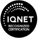 IQNet recognized certification badge